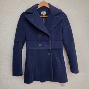 Vaute Couture Vegan Alicia Peacoat in Navy Blue Women's XS